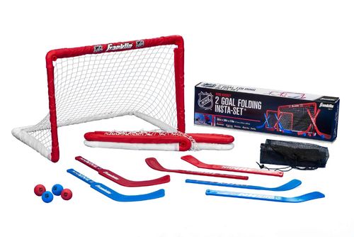 Franklin NHL Mini Hockey Goal-Set aus zwei Toren, 12456