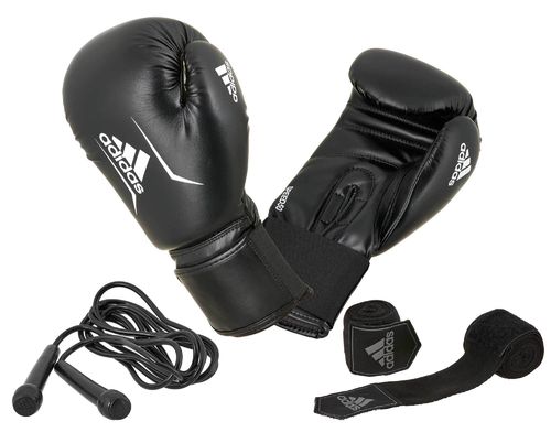 adidas Boxing Set ADIBPKIT04,Handschuhe/Seil/Bandagen