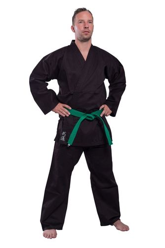 Karate-Anzug schwarz STANDARD EDITION