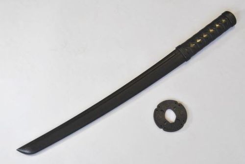Shoto schwarz aus TPR-Kunststoff 62 cm
