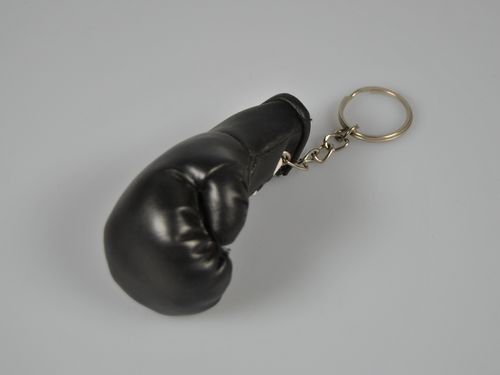 Schlüsselanhänger Mini-Boxhandschuh schwarz
