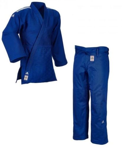 ADIDAS "CHAMPION II" IJF Judo-Gi blau