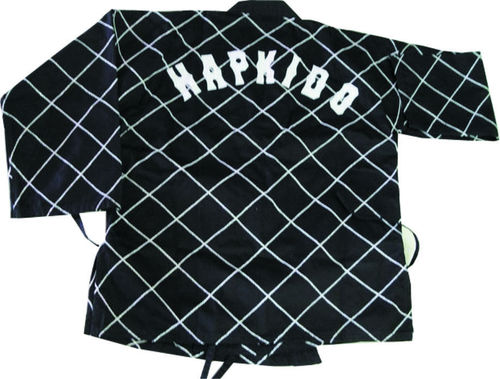 Hapkido-Jacke schwarz-weiß