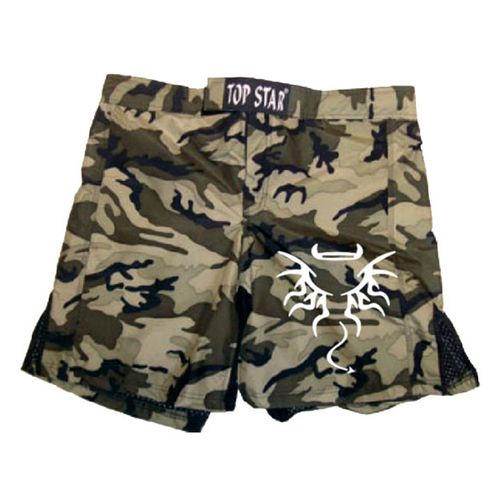 MMA-Shorts Universal-Camouflage - Taslan