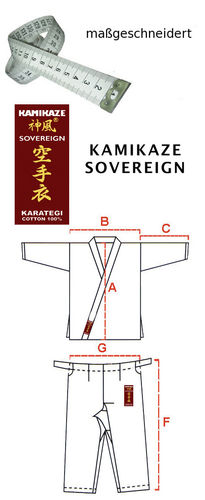 Kamikaze Karate Gi Sovereign - maßgeschneidert