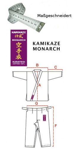 Kamikaze Karate Gi Monarch - maßgeschneidert
