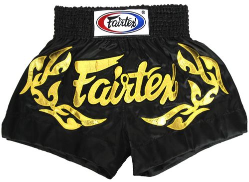 FAIRTEX Thai Shorts schwarz BS0646