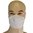 10 Stück Mund-Nase-Behelfsmaske, Stoff, weiß