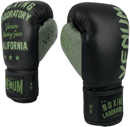 Venum Boxing  Lab Gloves - Black /Khaki