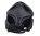 Kopfschutz Mask Leder schwarz