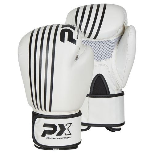 PX Boxhandschuh Sparring, PU schwarz-weiß