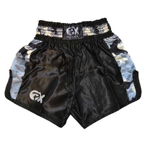 PX Thai Shorts "Contender" schwarz-camo