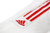 adidas Judo-Anzug "Quest" weiß/rote Streifen, J690