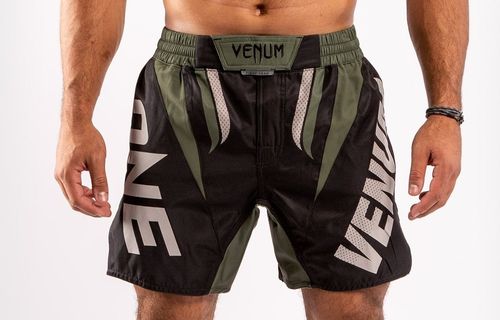 Venum One FC2 Fightshorts - Black/Khaki