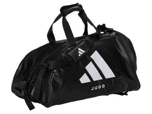 adidas 2in1 Bag "Judo" black/white PU , adiACC051J